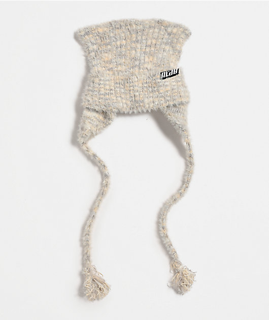 A.LAB Opalina Pearl Cat Flap Beanie | Zumiez