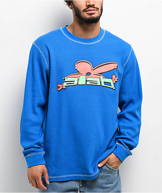 A.LAB Phase Blue Thermal Long Sleeve T-Shirt | Zumiez