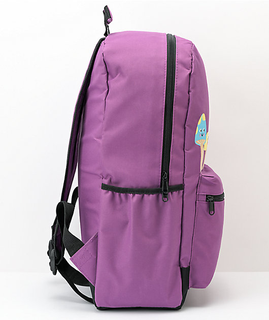 Pink and sales purple backpack