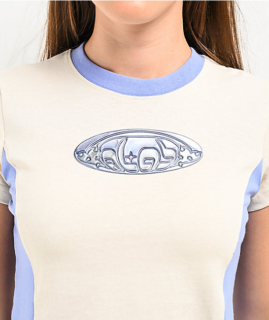 A.LAB Rocket Birch & Jacaranda Crop T-Shirt | Zumiez