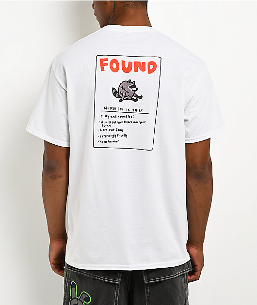 A.LAB Round Boy Found White T-Shirt