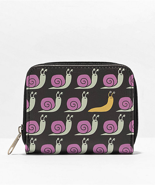 A.LAB Slow Down Black Zip Wallet