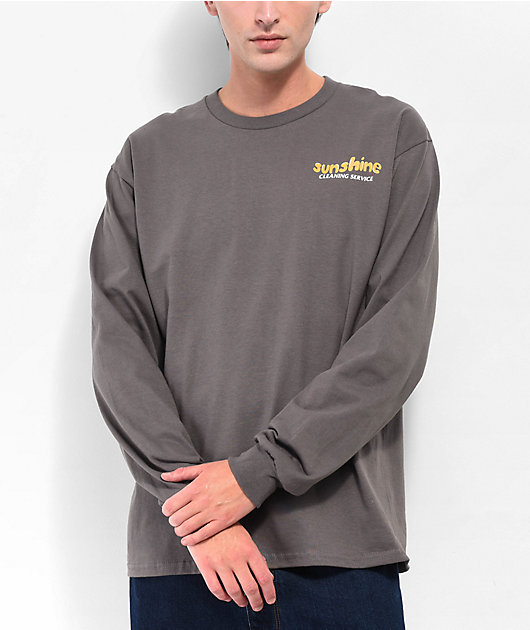 SUNSEA BEWERY SHIRT 2 サイズ3 A.LAB Sunshine Cleaning Grey Long Sleeve T-Shirt | Zumiez