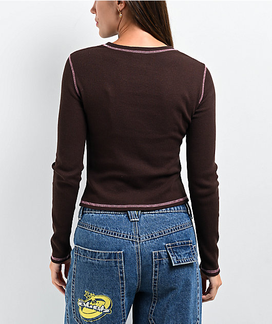 A.LAB Thea Java Thermal Long Sleeve T-Shirt | Zumiez