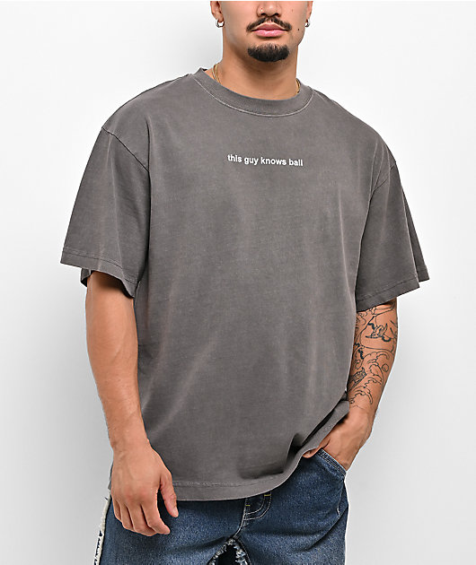 A.LAB This Guy Knows Ball Vintage Brown T-Shirt