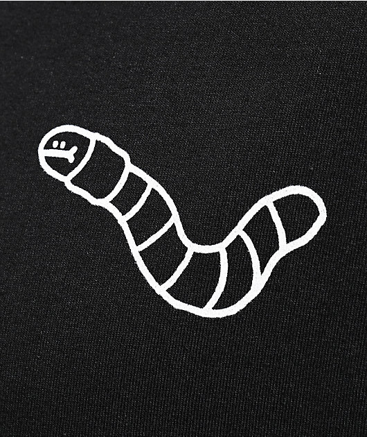 A.LAB Wanted Worm Black T-Shirt