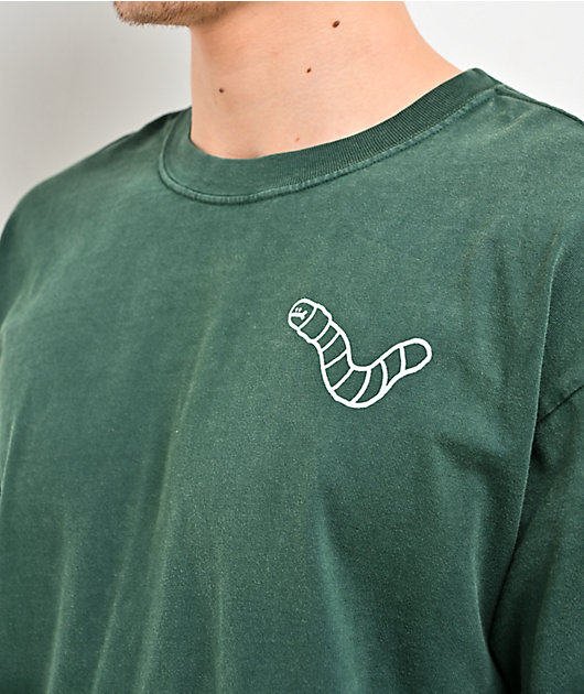 A.LAB Wanted Worm Green T-Shirt | Zumiez