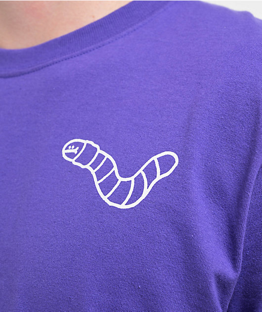 RAIDBACK®︎FABRIC “PURPLE WORM” T-SHIRT RAIDBACK®︎FABRIC “PURPLE WORM” T-SHIRT Purple Worm Premium