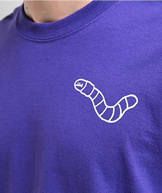 APPLEBUM “PURPLE WORM” T-SHIRT raidback®︎fabric “Purple WORM” T-shirt / GT2511101