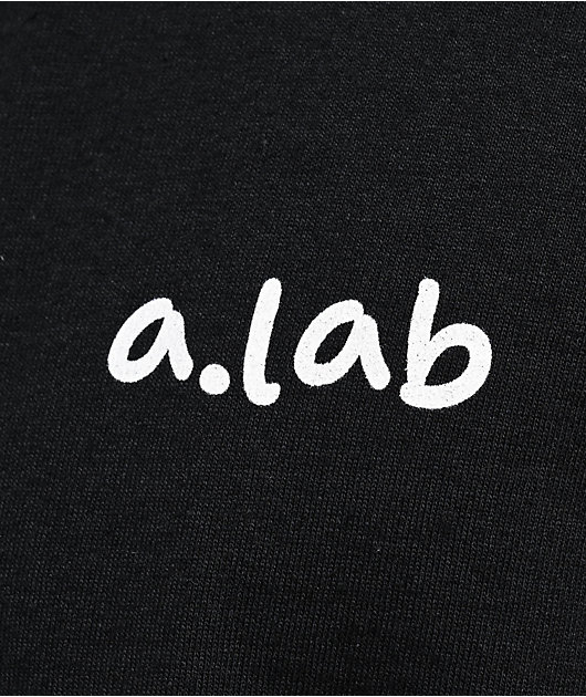 A.LAB What's Ur Sign Black T-Shirt