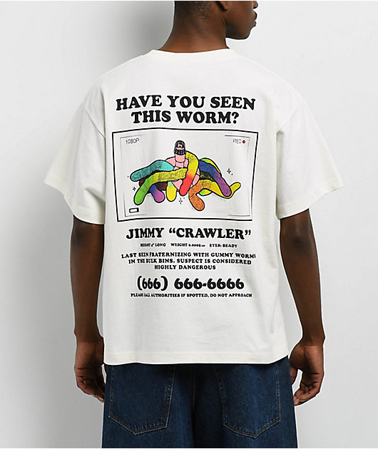 A.LAB Who Is He Off White T-Shirt | Zumiez