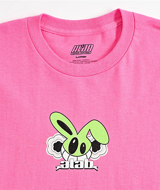 A.LAB Y2K Bunny Pink T-Shirt
