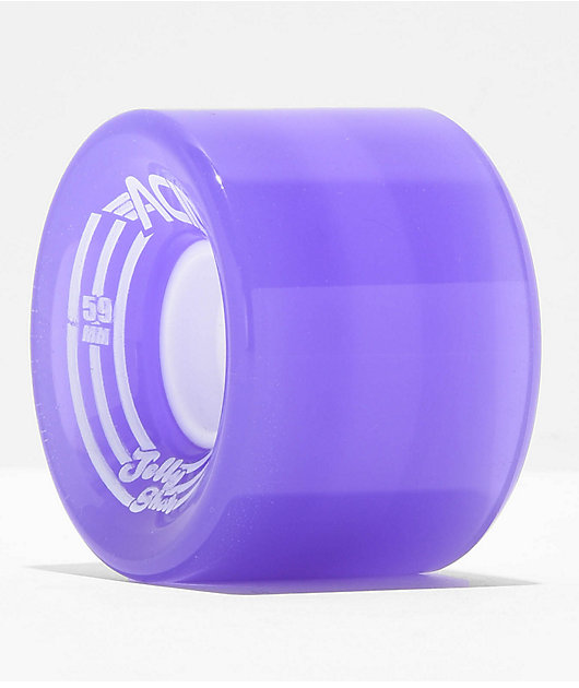 ACID Chemical Co. Purple Jelly Shots 59mm 80a Cruiser Skateboard Wheels
