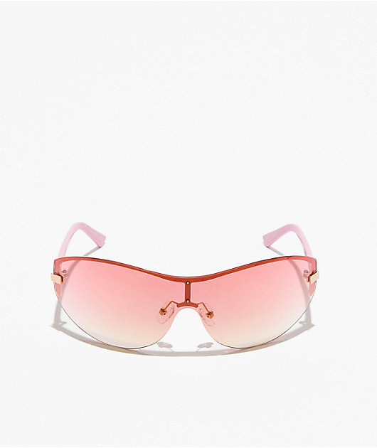AIRE x Von Dutch Bombshell Gold & Pink Crush Sunglasses