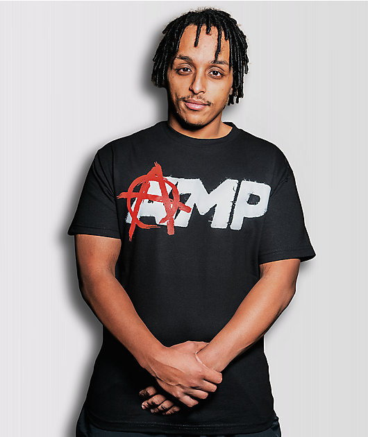 AMP Race Club Black T-Shirt