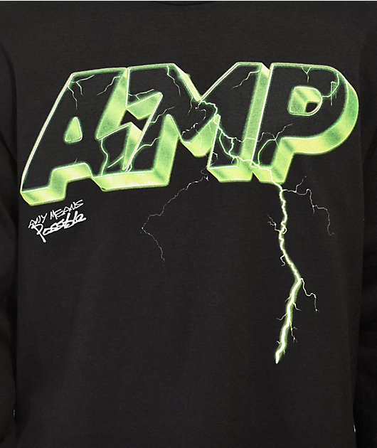 AMP Race Club Black T-Shirt