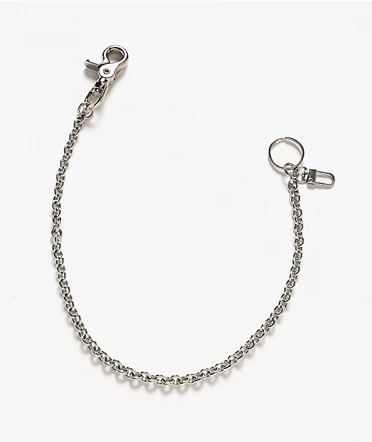 AMiGAZ Tear Drop Silver Pocket Chain