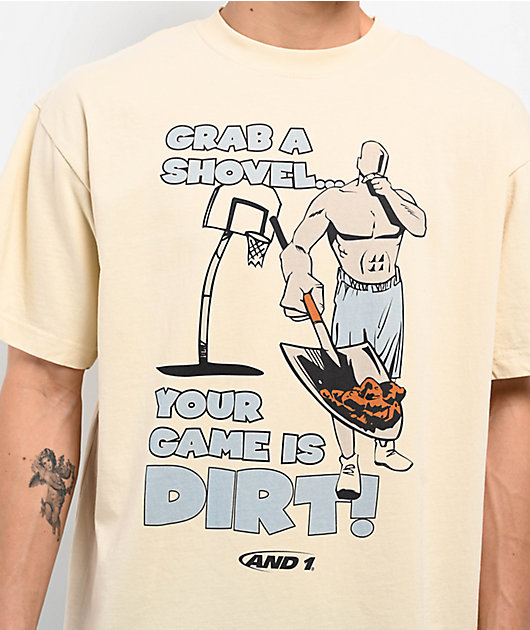 AND1 Game Is Dirt Off White T-Shirt