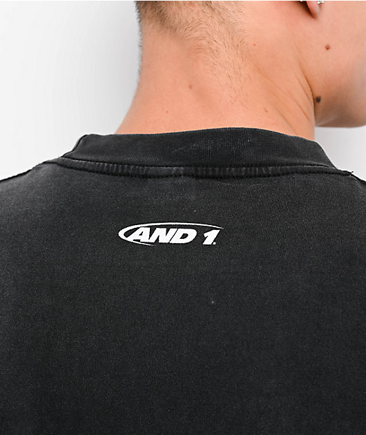 AND1 Trash Talk Momma Pack Washed Black T-Shirt