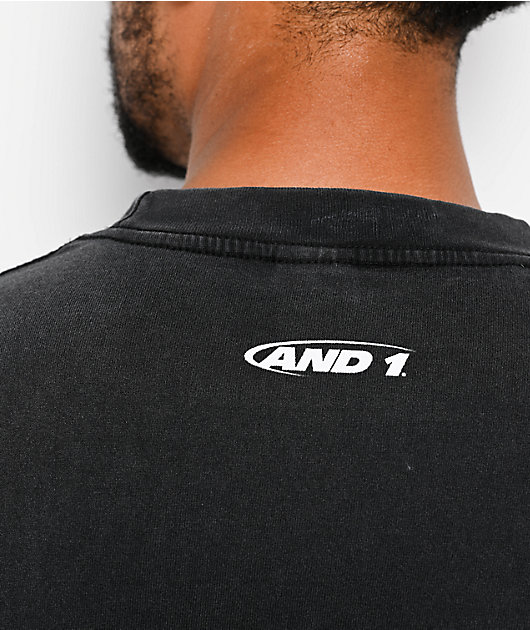 AND1 Trash Talk Momma Pack Washed Black T-Shirt