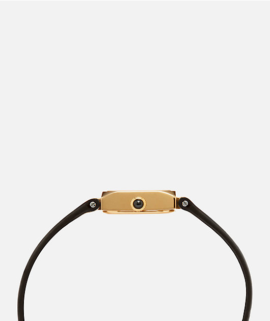 AURA Dice Gold & Black Analog Watch