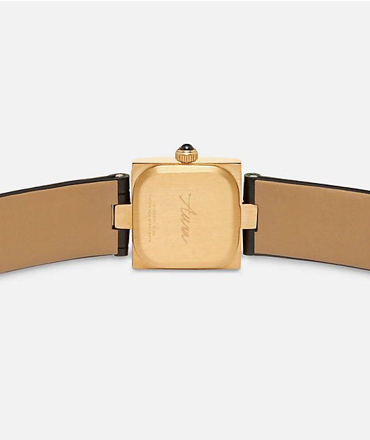 AURA Dice Gold & Black Analog Watch