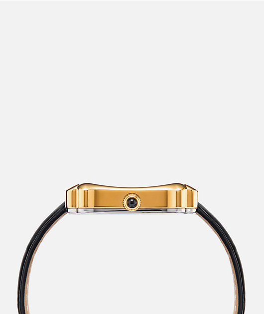 AURA Memento Mori Gold & Black Analog Watch