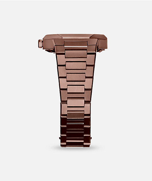 AURA Skeleton 002 Coffee Analog Watch | Zumiez