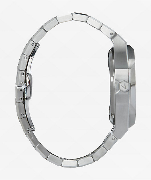 AURA Skeleton 002 Frosted Steel Analog Watch