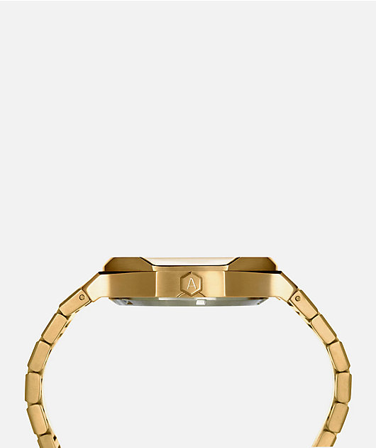 AURA Skeleton 002 Gold Analog Watch