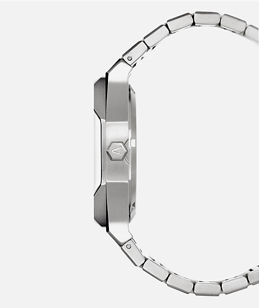 AURA Skeleton 002 Silver Analog Watch