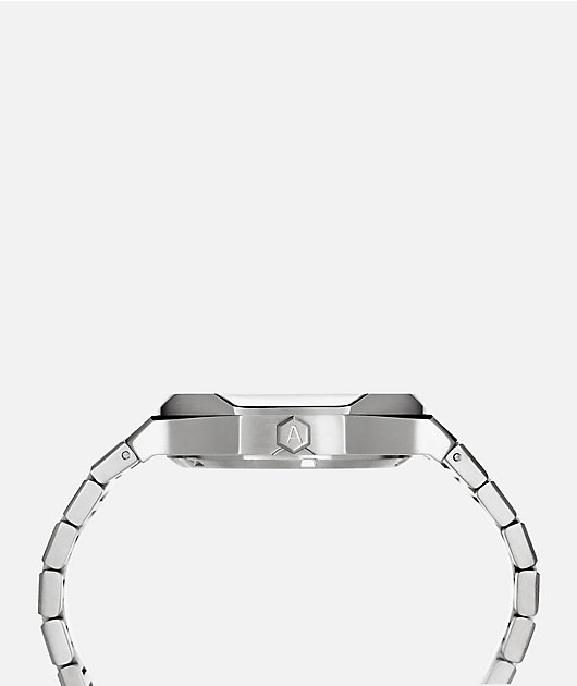 AURA Skeleton 002 Steel Frost Analog Watch