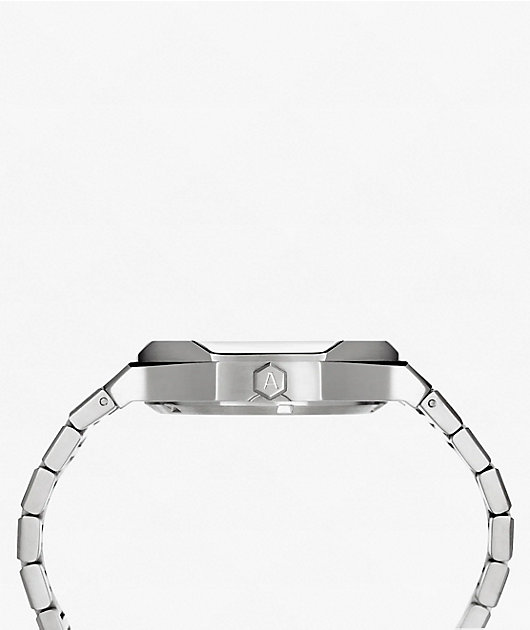 AURA Skeleton Steel Analog Watch