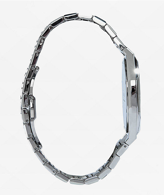 AURA Ultra Thin Mirror Stainless Steel Analog Watch