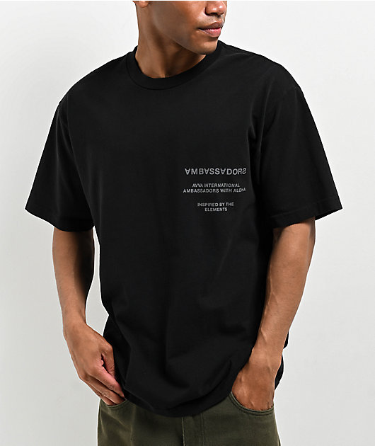 AVVA Barbed Globe Black T-Shirt | Zumiez AVVA Barbed Globe Black T-Shirt | Zumiez