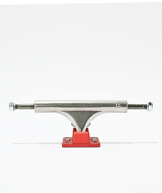 Ace 33 Classic Silver & Red Skateboard Truck