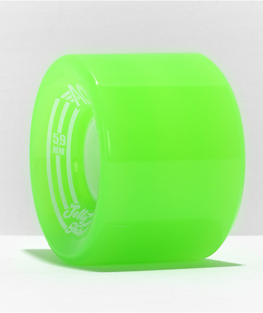 Acid Jelly Shots 59mm 80a Green Skateboard Wheels