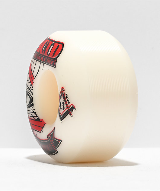 Acid Pyramid REM Formula 54mm 99a White Skateboard Wheels