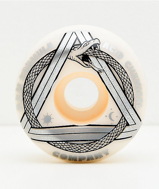 Acid Serpent REM Formula 54mm 99a White Skateboard Wheels