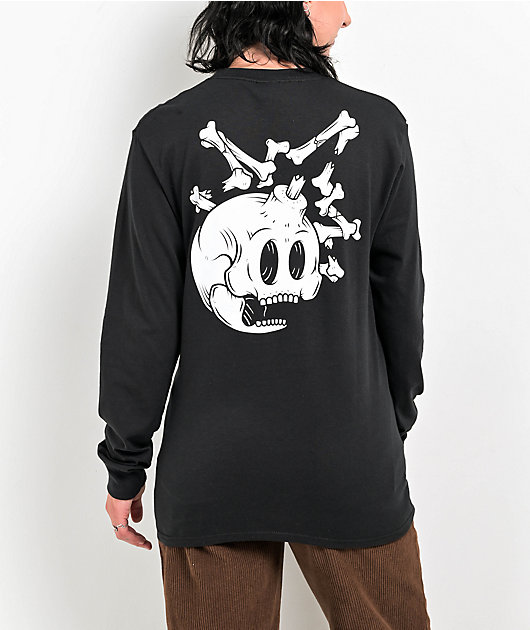 Adam Bomb Bones Adam Black Long Sleeve T-Shirt | Zumiez