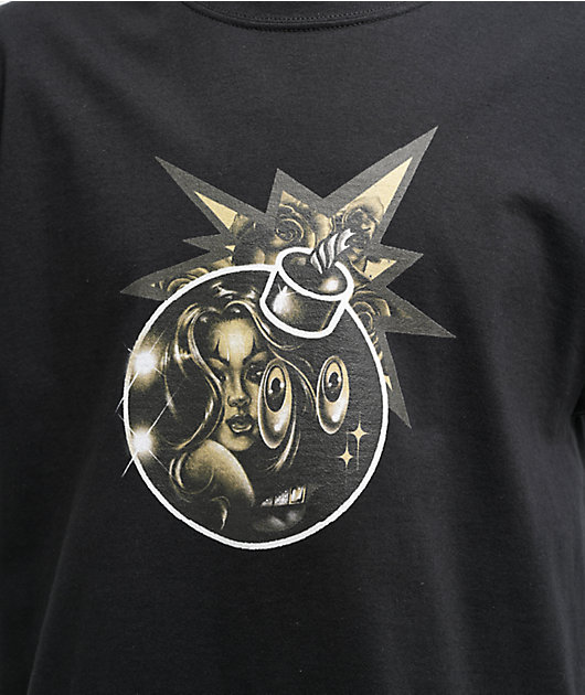 Adam Bomb Cecelia Black T-Shirt