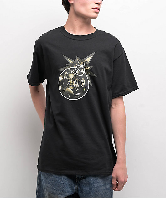 Adam Bomb Cecelia Black T-Shirt
