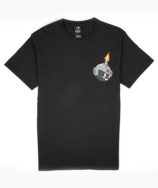 Adam Bomb Final Boss Black T-Shirt