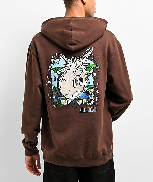 Adam Bomb Stone Adam Brown Hoodie | Zumiez