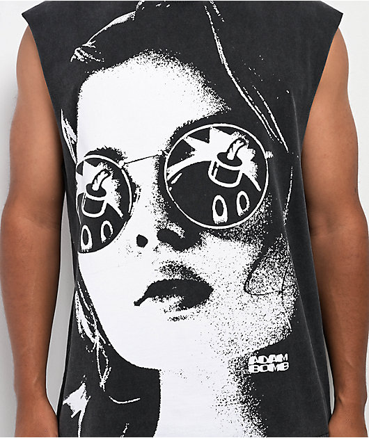 Adam Bomb Sunnydaze Black Wash Tank Top