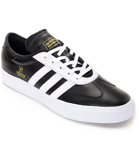 Adidas Adi Ease Universal zapatos de skate en blanco y negro | Zumiez