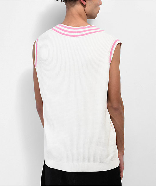 Adidas x Maxallure White Sweater Vest