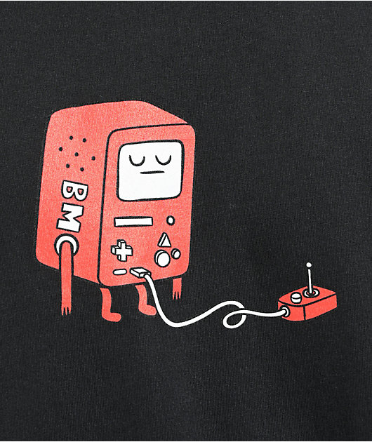 Adventure Time x Welcome BMO Black T-Shirt | Zumiez