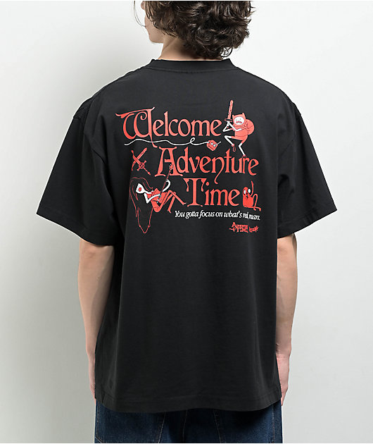 Adventure Time x Welcome BMO Black T-Shirt | Zumiez