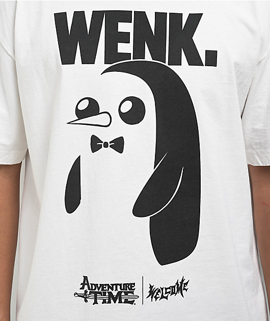 Adventure Time x Welcome Gunther White T-Shirt
